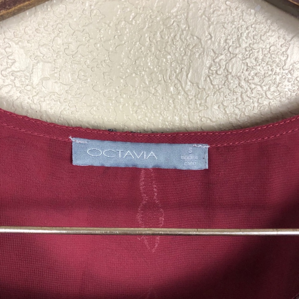 🛍️ Octavia || Ruffle Embroidered Blouse Top - Picture 4 of 11